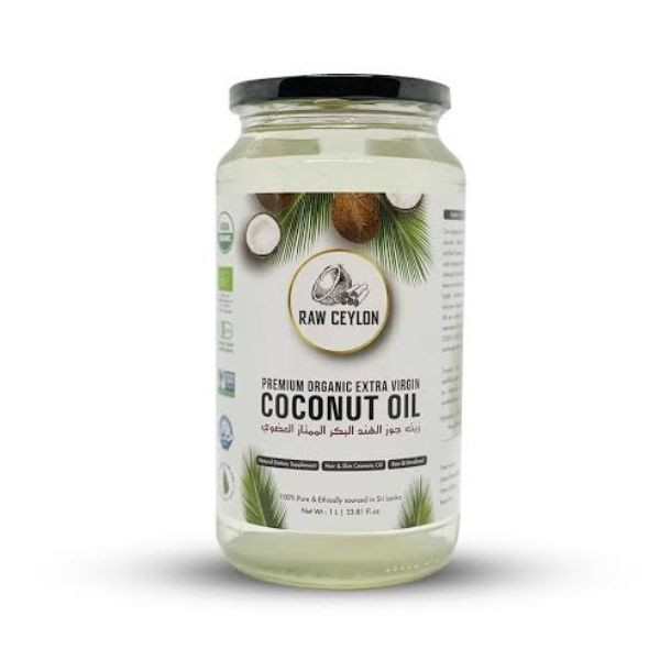Raw Ceylon Extra Virgin Coconut Oil one